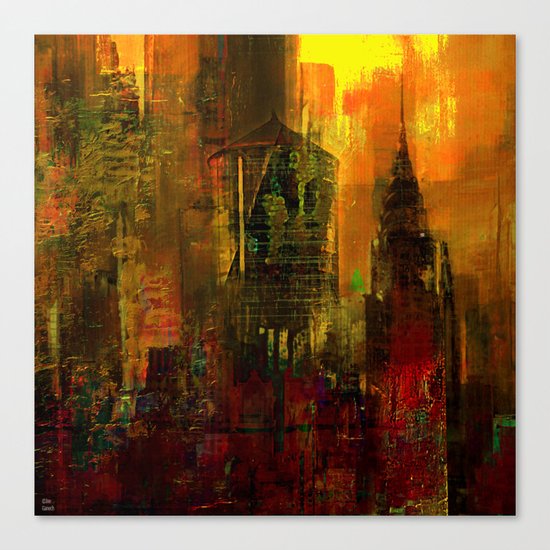 stifling summer day Canvas Print
