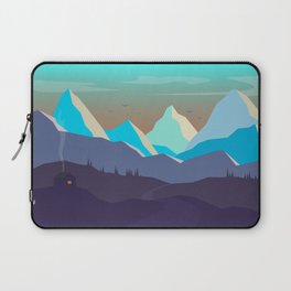 Dawn in the mountains Laptop Sleeve