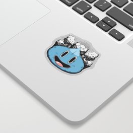 The Least Expensive Slime (Blue) Sticker
