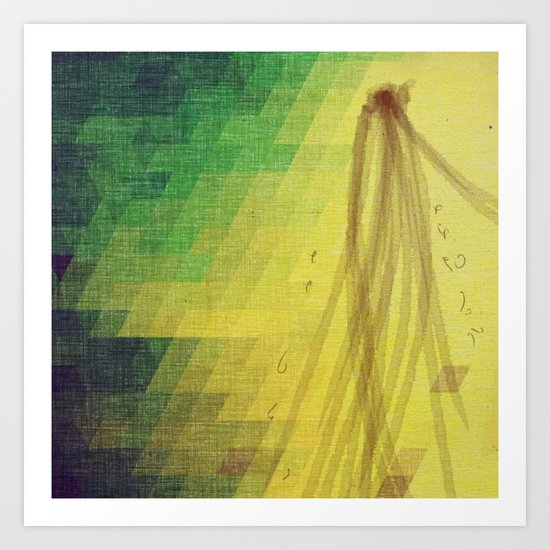 algae Art Print