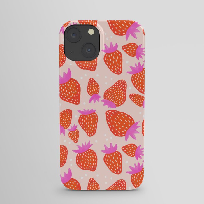Sweet Summer Strawberry iPhone Case