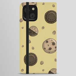 Assorted Yellow Cookies iPhone Wallet Case