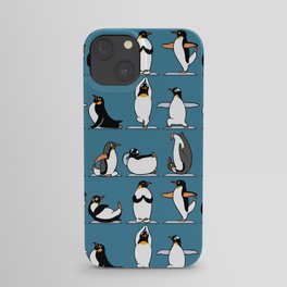 Penguin Yoga iPhone Case
