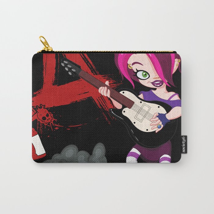 Punk Girl Carry-All Pouch