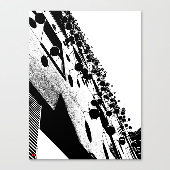 Barna Love B&W Canvas Print