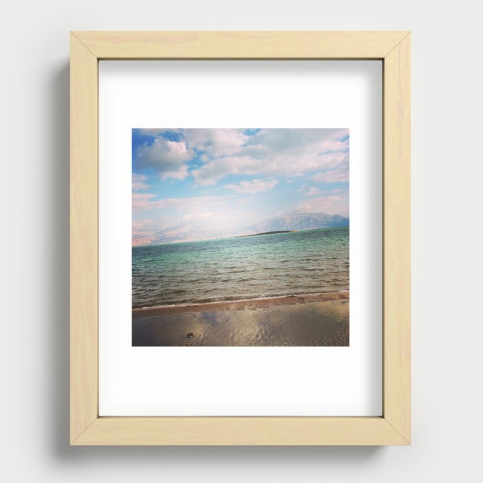 Lowest Point Recessed Framed Print