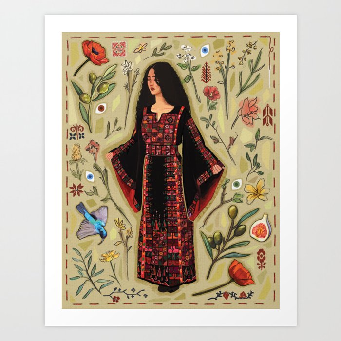 Palestinian Mosaic Art Print