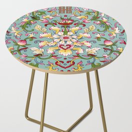 Chinese Floral Pattern 15 Side Table