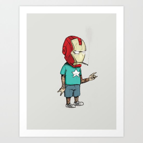 Rock On Art Print