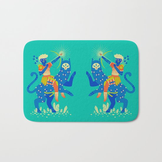 The Warrior Bath Mat
