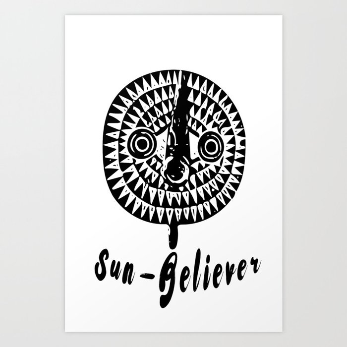 Sun Believer Art Print