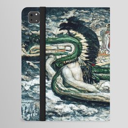 Quetzalcoatl, The Serpent God iPad Folio Case
