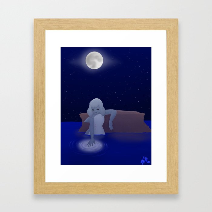 Moon Framed Art Print