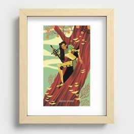 Queen of Swords Recessed Framed Print