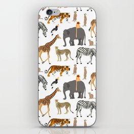 Zoo Safari Jungle Animals iPhone Skin