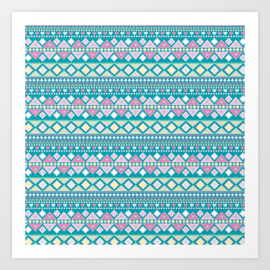 Aztec Art Print