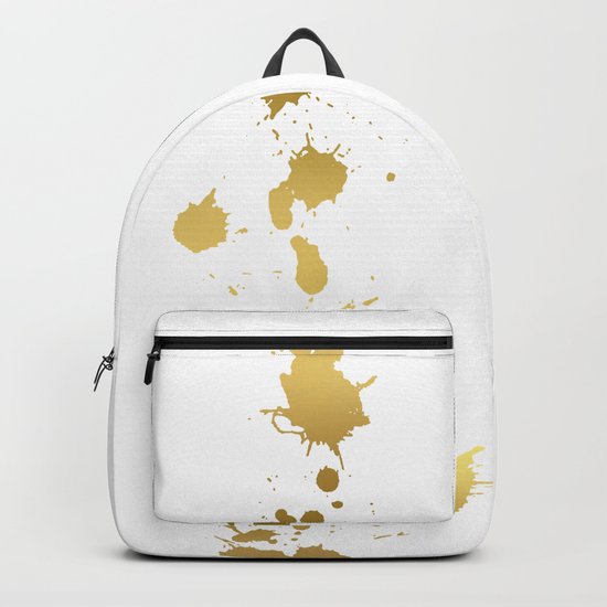 Golden abstract #2 Backpack