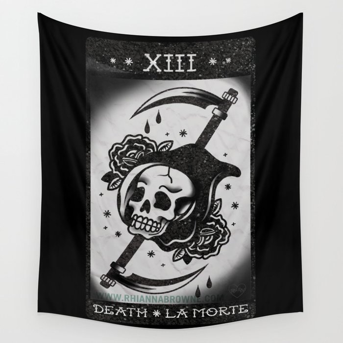 Death discount tarot tapestry