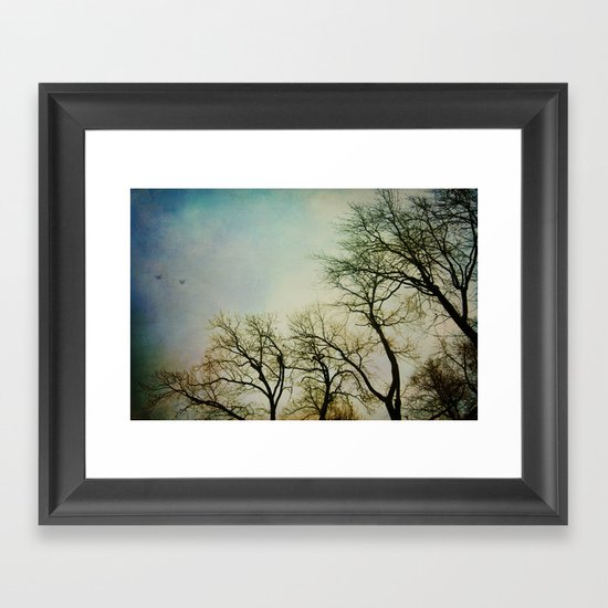Gone with the wind Framed Art Print