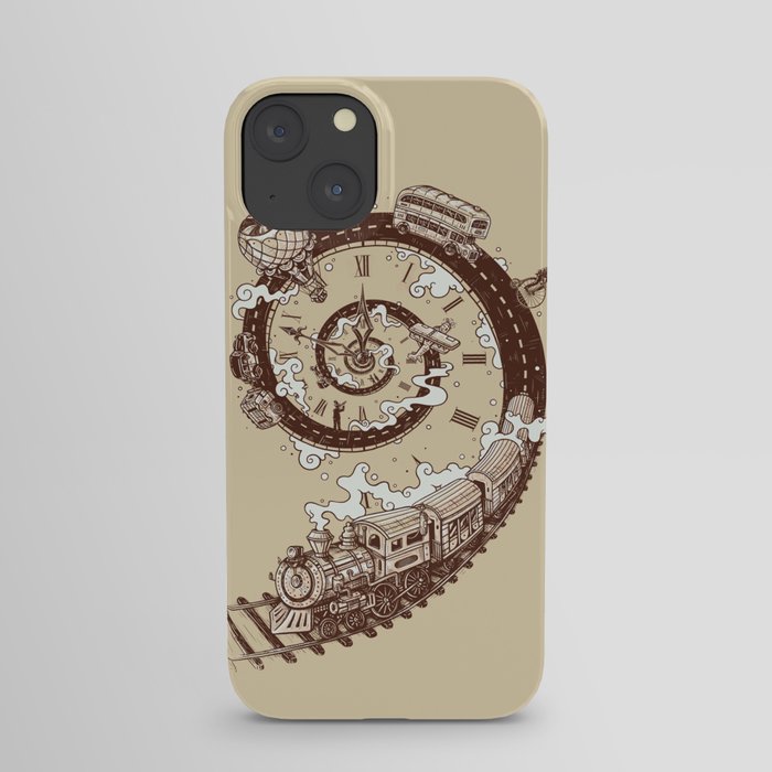 Time Travel iPhone Case