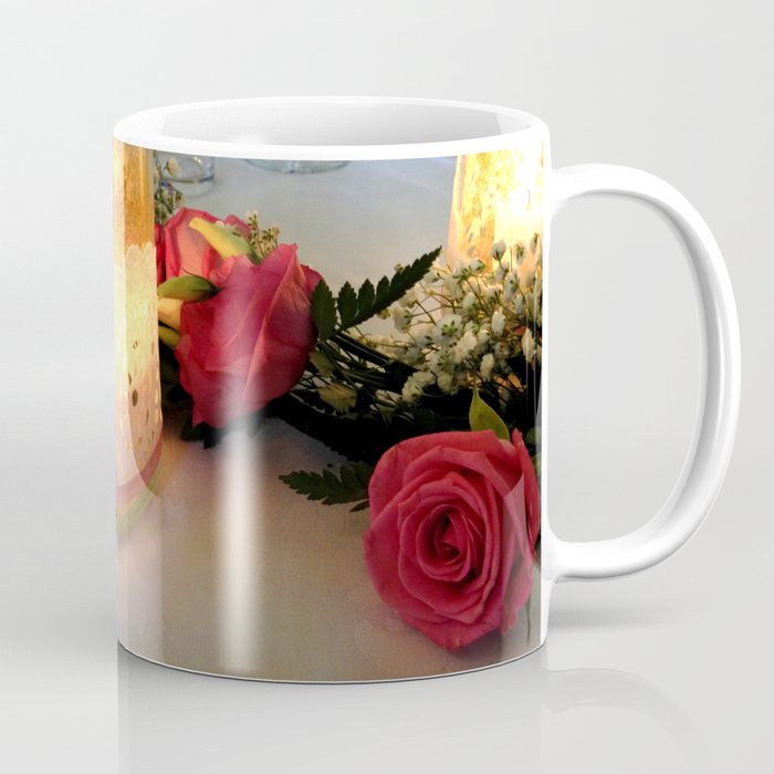 Candles & Roses Coffee Mug