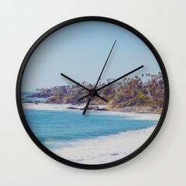 Laguna Shores Wall Clock | Photo, Nature, Landscape 