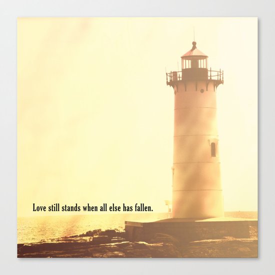 Love Still Stands Canvas Print