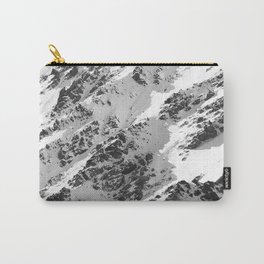 Mountains Black and White Mountain Landscape Nature Photography Carry-All Pouch