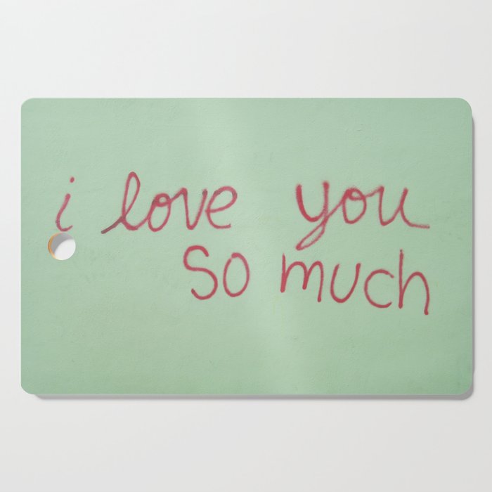 USA - AUSTIN - I Love You So Much Cutting Board