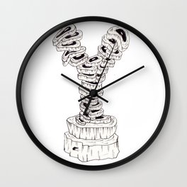 WHY Meat? Wall Clock