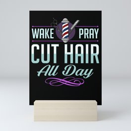 Barber Hair Stylist Hairdresser Barbershop Salon Mini Art Print