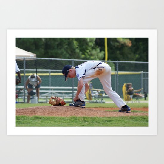 Little League 2012 State Championship Art Print