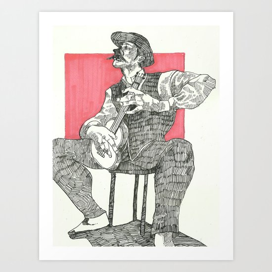 Fighting Through Art Print