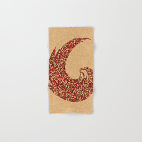 - volcano - Hand & Bath Towel