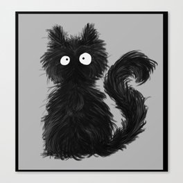 Furry Cat Canvas Print