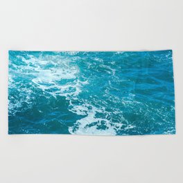 Ocean Waves | Pacific Northwest | Travel Photography Beach Towel