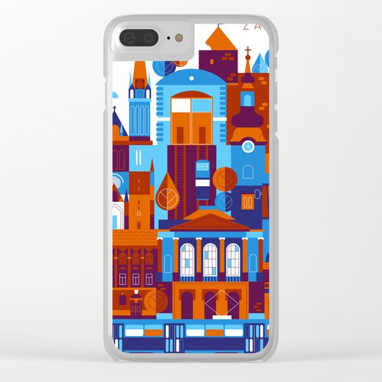 Zagreb Clear iPhone Case
