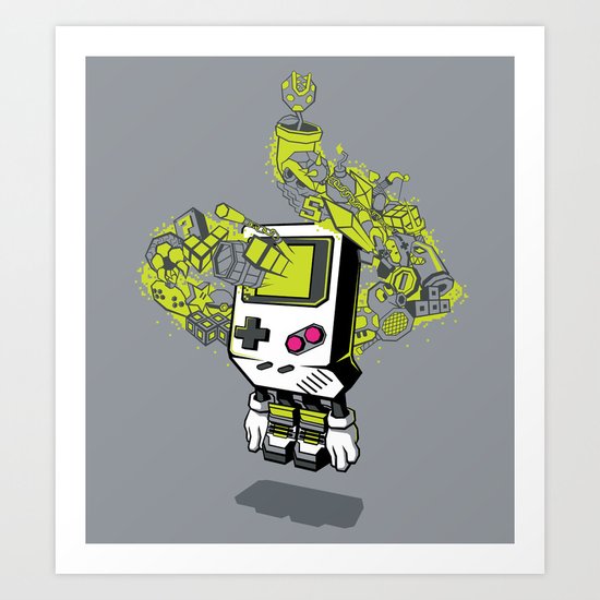 Pixel Dreams Art Print
