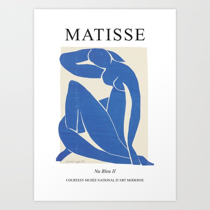 Henri Matisse Art Exhibition Art Print