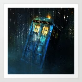 Time And Relative Dimension In Space Art Print