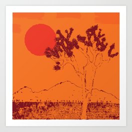 Joshua Tree Art Print