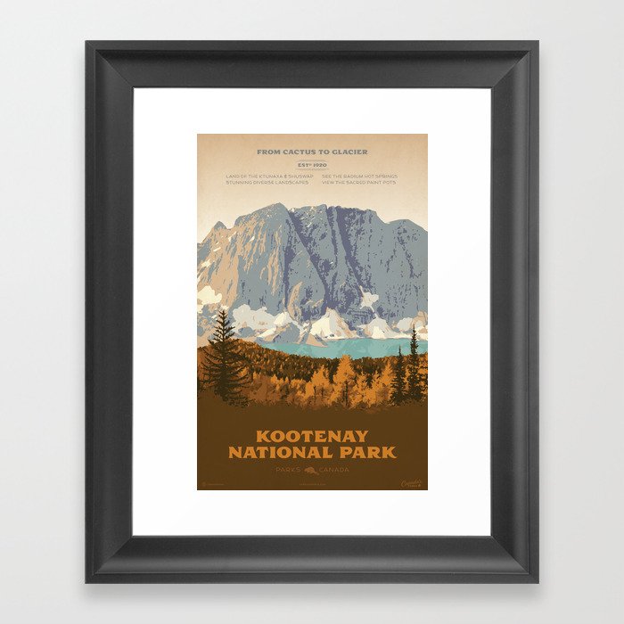 Kootenay National Park Framed Art Print