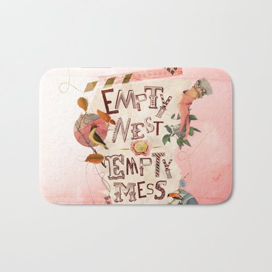 Empty Nest • Empty Mess Bath Mat