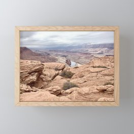 Glen Canyon Cliff Framed Mini Art Print