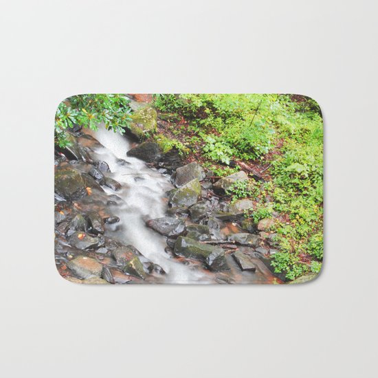 Stream Timelapse Bath Mat