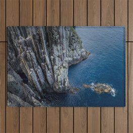 Dolerite Sea Cliffs Outdoor Rug