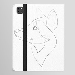 Linear fox iPad Folio Case