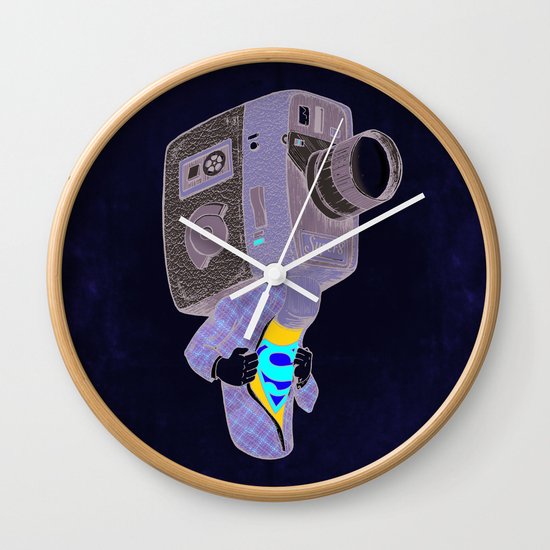 Super8 Wall Clock
