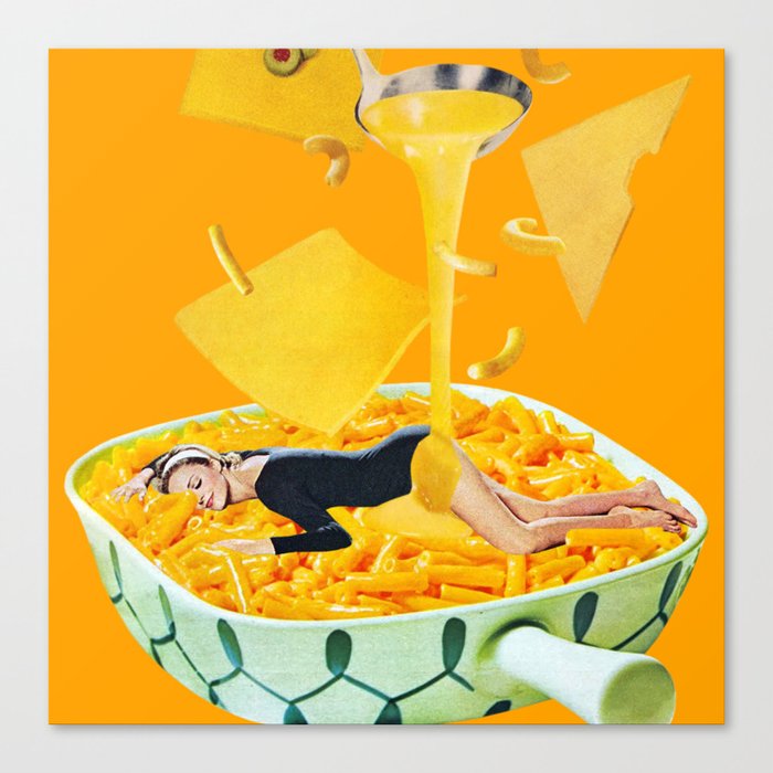 Cheese Dreams Canvas Print by Tyler Varsell | Society6