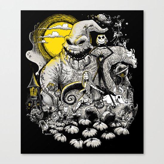 Nightmare! Canvas Print